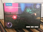 Govee H7094 Outdoor Spotlights 2 Rgbw Led Lighting 4-PACK Black New. Price: $100.95.