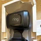 Ring Smart Lighting Spotlight Motion Activated Outdoor Battery Led Black Open. Price: $30.00.