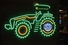 John Deere Tractor Led Neon Sign Busch Light Garage Bar Wall Decor 31 X 21 Inc New. Price: $220.00.