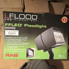 Rab Lighting FFLED26 26W Daylight Bronze Outdoor Flood New. Price: $175.00.