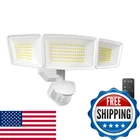 Tecknet 7500LM Motion Flood Lights Outdoor 150LEDS 4 Modes Security Sensor Water New. Price: $44.52.