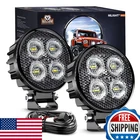 Nilight 3" Round Led Pods 1500LM Flood Beam Work Built-in Emc 2 Pcs New. Price: $73.07.