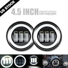 4.5INCH Led Passing Lights Black Fog Spot Lamp Angle For Harley Davidson 4-1/2" New. Price: $36.99.