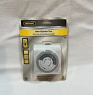 Defiant Indoor Big Button Digital Timer 15A/125V/1250W Sku 458 205 New. Price: $13.50.