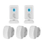Home Diy Electric Infrared Motion Sensors & Receivers Chime Bell Flashing Remind New. Price: $52.99.