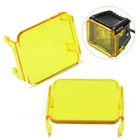 Auxbeam Pair Amber Led Work Light Cube Pods Protective Cover For 3" Square New. Price: $16.99.