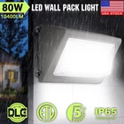 80W Led Wall Pack With Dusk-to-dawn Commercial Security Lighting 5000K Etl New. Price: $79.07.