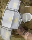 Lutec Outdoor Led Flood Motion Sensor White Hardwired 3 Lights New. Price: $15.99.