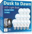 12 Pack Dusk Dawn Led Outdoor Bulbs 5000K, 9W Auto On/off A19 E26 New. Price: $84.97.