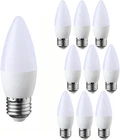 Dimmable B10 Led Candelabra Light Bulbs 40W 60W Equivalent B11 E26 Base 6W New. Price: $30.34.