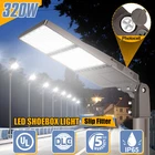 Ul 320W Parking Lot Light Outdoor Commercial Shoebox Pole Dusk Dawn New. Price: $156.40.