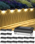 16 Pack Solar Deck Lights Outdoor, Fence Waterproof Step ... New. Price: $39.10.