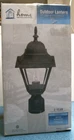 Home Impressions Outdoor Lantern, Black (500376) Fs Open. Price: $35.00.