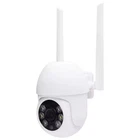 Starfish Wi-fi Smart Outdoor Pan And Tilt Plug-in Security Camera With Light, Wh New. Price: $160.10.