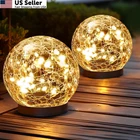 Jkimk Lights Outdoor Waterproof-solar Balls 2 Globes, Warm White New. Price: $18.53.