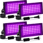 4 Pack 50W Light, Led Flood With Us Plug And Switch, B... New. Price: $73.88.