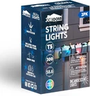 Joiedomi 62.4FT Multicolor Christmas Tree Lights OUTSIDE,300(2X150) Count String New. Price: $20.94.