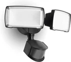 Lutec 3K Lumen Led Motion Activated Dual-head Outdoor Security Floodlight New. Price: $32.00.