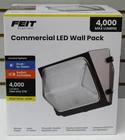 Feit Electric Commercial Led Wall Pack 4K Lumen Dusk/dawn Outdoor Security Light New. Price: $55.00.