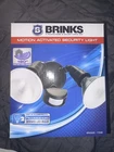Brinks 7150B Motion Sensor Flood Light Bronze Outdoor Adjustable Range PAR38 New. Price: $22.00.