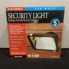 Electripak Security Light Watt Energy Saving Quartz Halogen Model Q300 New. Price: $14.99.