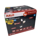 Halo Outdoor Led Flood Light 3-HEAD Bronze Security Lamp 2500L 4000K Waterproof Open. Price: $21.24.