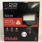Rab Led Floodlight Selectable Beam Angle X22-35 New. Price: $89.95.