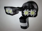 Sansi 18-WATT 1800 Lumens Black Motion Sensor Outdoor Led 5000K Flood Light Open. Price: $25.60.