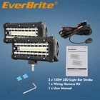Everbrite 2PCS 7" 150W Led Bar Spot Flood Off Road Fog Driving Work Lights New. Price: $39.99.