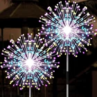 Jjgoo Solar Firework Lights, 2 Pack 150 Leds Lighting Modes Outdo New. Price: $21.65.