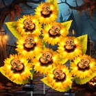 Solar Lights 3 Pack Skull Sunflower Waterproof Halloween Garden Decor Stadeco New. Price: $59.99.