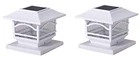 Maxsa Innovations 41971 Solar Post Cap And Deck Railing Lights 2 Pack White New. Price: $71.30.