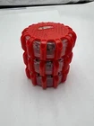 (box Of 3) Bbmi Led Road Flares Emergency Lights Disc Flashing Warning, Orange Open. Price: $24.99.