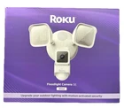 Roku Floodlight Camera Wired 1080P Smart Home Security New Sealed. Price: $67.99.