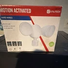 Utilitech Motion Activated Integrated Led Security Light Outdoor White New. Price: $22.00.