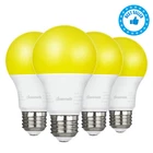 Dewenwils Led Bug Light Bulbs Outdoor 4 Pack A19 Yellow 600LM E26 New. Price: $12.99.