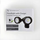 Wasserstein 3-IN-1 Floodlight & Charger, Outdoor Case For Wyze Cam White New. Price: $29.95.