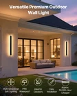 Vevor Outdoor Wall Lights, Pack, 23.6 Inch Long Strip Modern Exterior Sco New. Price: $124.90.