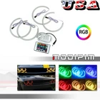 Rgb Led Angel Eye Halo Rings Kit For 08-14 Dodge Challenger Headlight Retrofit New. Price: $29.99.