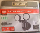 Motion-sensing Outdoor Security Defiant 180 Degree Floodlight. New. Price: $24.99.