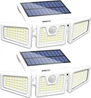 Incx 156 Led Solar Motion Lights Outdoor 2 Pack, 3 Heads White New. Price: $41.53.