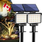 Coozaming Solar Spot Lights Outdoor Waterproof For Flag, 2 Pack, Warm White New. Price: $32.25.