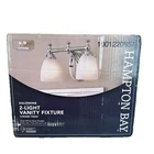 Hampton Bay Solomone 2-LIGHT Vanity Fixture Chrome 1001 220 857 New. Price: $12.79.