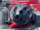 Double Floodlight Kit Outdoor Bronze 150 Watt Security New Pass & Seymour. Price: $12.00.