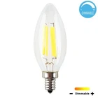 Greenlite Dimmable Chandelier Led Filament Light Bulbs 4W = 40 Watt E12 B10 New. Price: $9.64.