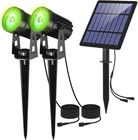 T-sun 2 In 1 Solar Spotlights Led Landscape Outdoor Garden Pathway New. Price: $35.99.
