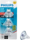 Philips 415802 Indoor / Landscape Flood 50-WATR MR16 12-VOLT Light Bulb New. Price: $21.00.