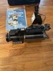 Vintage General Electric Video Camera Model 1CVC5036E Bag Batteries 8MM. Price: $55.30.