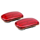 2 Pack Magnetic Led Safety Lights, Red New. Price: $35.99.