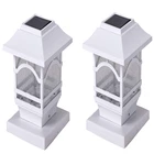 Maxsa Innovations 41971 2 Pack Premium Metal And Glass Solar Powered Post New. Price: $64.99.